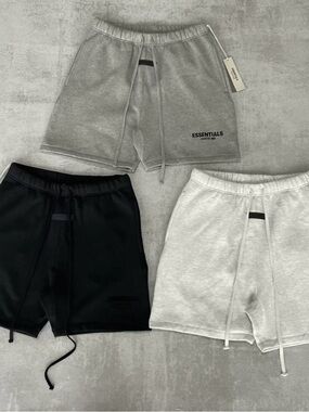 Essentials Fear Of God Shorts (Black, Grey, White)